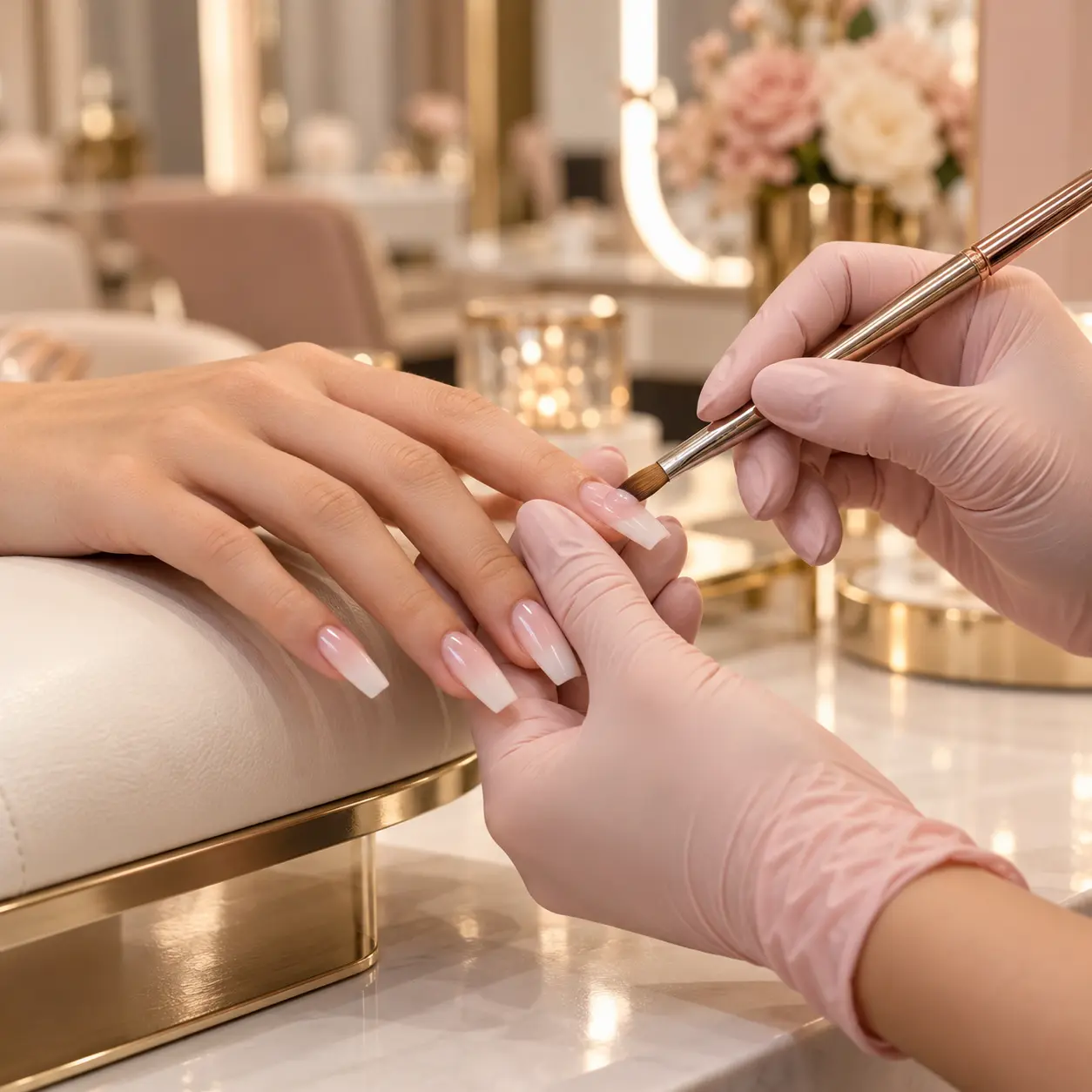 Status Nails Beauty Protez Tırnak Uygulaması